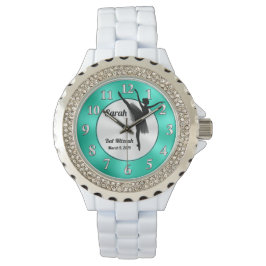 Personlig Ballerina Watch, Bat mitzvah Gift Armbandsur
