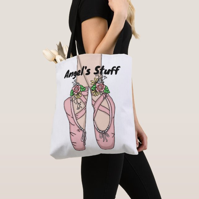 Personlig Ballet Ballet | Dance Shoes Tygkasse (Närbild)
