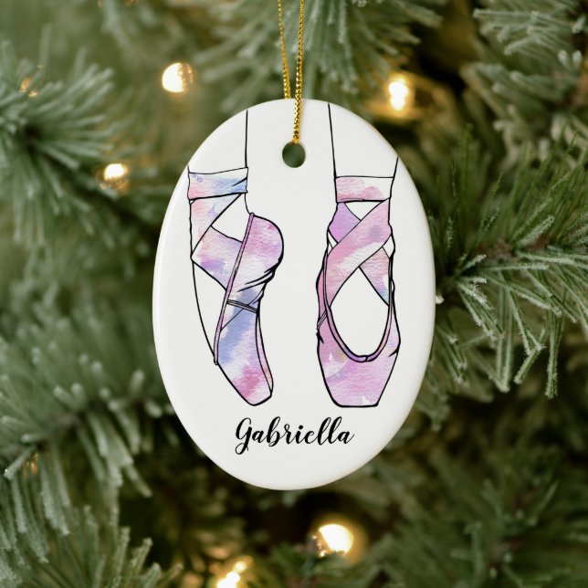 Personlig Ballet jul Julgransprydnad Keramik (Träd)