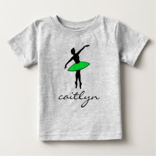 Personlig Ballet Little Ballerina Dance Dancer Tee Shirt