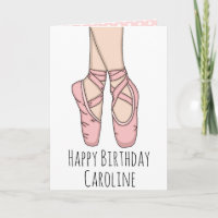 Personlig Ballet Tofflor Ballerina Birthday