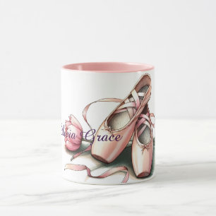 Personlig Ballet Tofflor Mugg