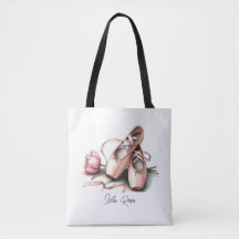 Personlig Ballet Tofflor Tote