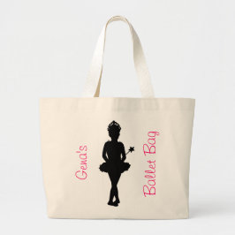 Personlig Ballet Tote Bag Jumbo Tygkasse