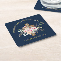 Personlig Baptism & Christening Blommigt Kor