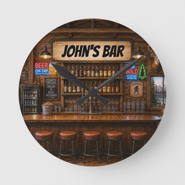 Personlig bar klocka (Framsida)