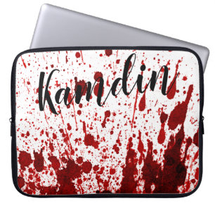 Personlig Bärbar Fodral Blood Splatter Vampire Go