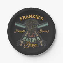 Personlig Barber Shop Retro Haircut Shaves