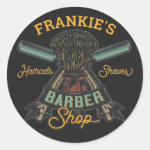 Personlig Barber Shop Retro Haircut Shaves