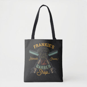 Personlig Barber Shop Retro Haircut Shaves Tygkasse
