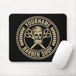 Personlig Barber Shop Skull Rockabilly Salon Musmatta