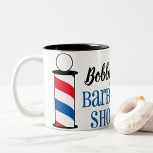 Personlig Barber Shop Två-Tonad Mugg