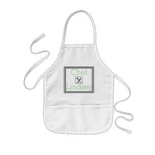 PERSONLIG BARN APRON-plattan Barnförkläde