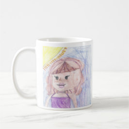 Personlig Barn Art Photo på detta Kaffemugg