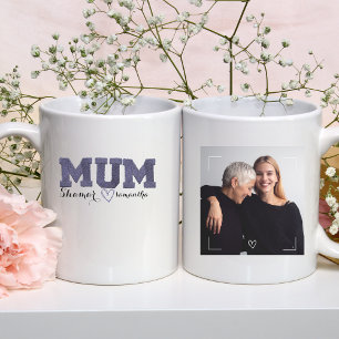 personlig barn namn broderade mors dag kaffemugg