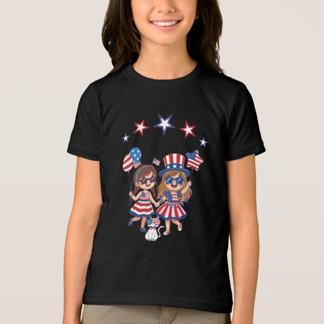 Personlig barnfotbollströja för matchdagen t shirt (Framsida)