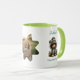 Personlig barnmugg med anpassat namn och foto mugg