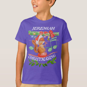 PERSONLIG BARNS CHRISTMAS T-SHIRT
