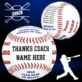 Personlig Baseball Boll för bussar eller spelare