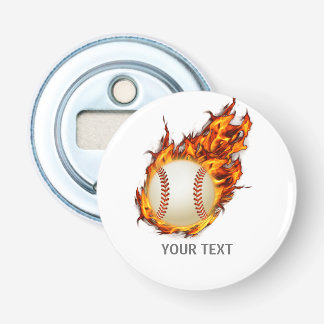 Personlig Baseball Boll om brand Flasköppnare