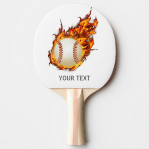 Personlig Baseball Boll om fladdermus vid eldsvåda Pingisracket
