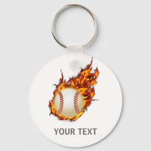 Personlig Baseball Boll om nyckelkedjan Brand Nyckelring
