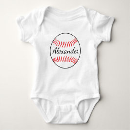 Personlig Baseball Boll Tee