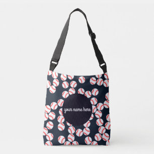 Personlig Baseball Bollar Tote Bag Axelväska