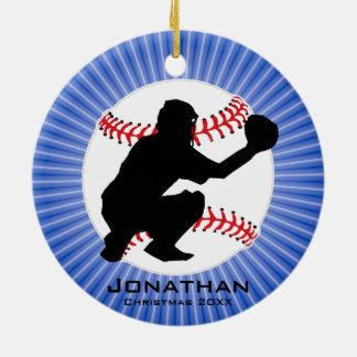 Personlig Baseball (Catcher) Ornament