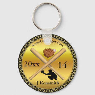 Personlig Baseball Champions League-design bl.a. Nyckelring