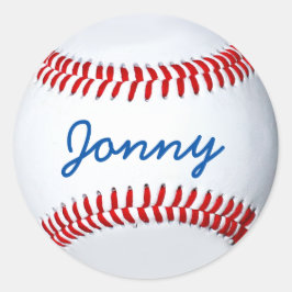 Personlig Baseball Foto Klistermärke