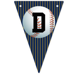 Personlig Baseball Grattis på födelsedagen Vimplar