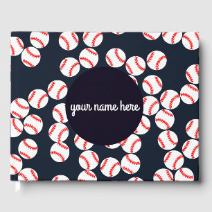 Personlig Baseball Guest Bok
