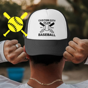 Personlig Baseball Klubb Gift för spelare Keps