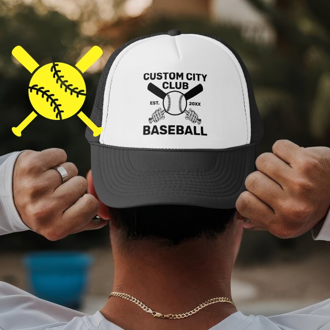Personlig Baseball Klubb Gift för spelare Keps (Skapare uppladdad)