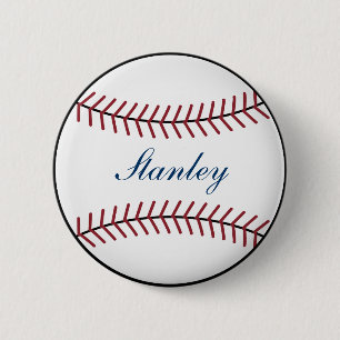Personlig Baseball-knapp Knapp