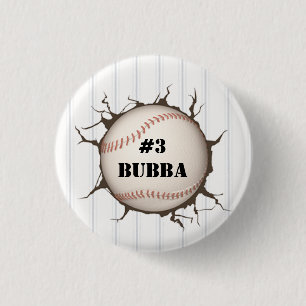 Personlig Baseball-knapp Knapp