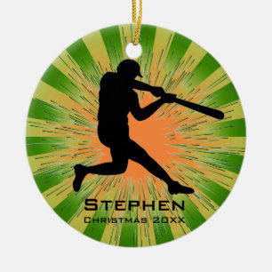 Personlig Baseball Ornament