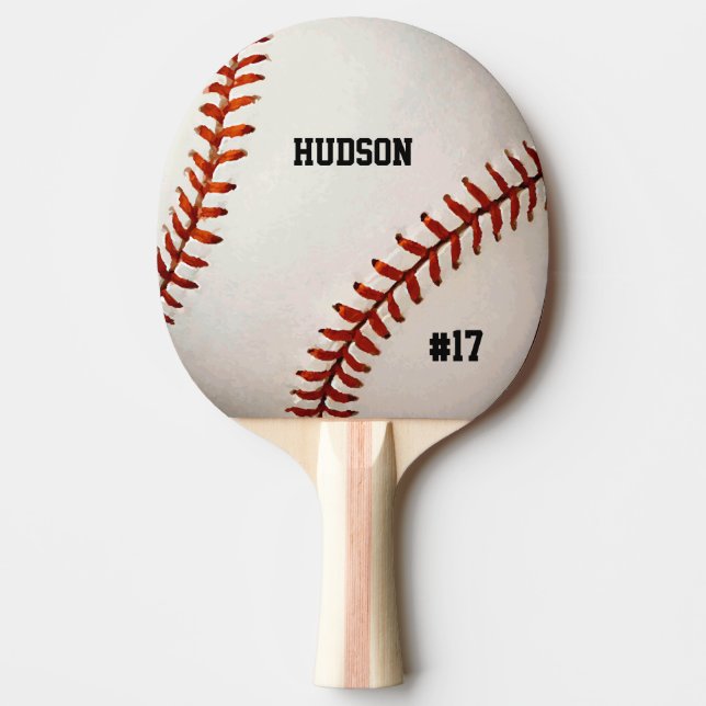 Personlig Baseball Pingisracket (Framsidan)