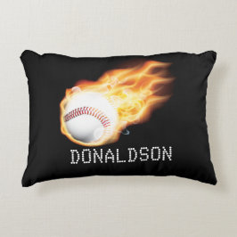 Personlig baseball prydnadskudde