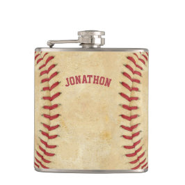 Personlig Baseball Red Sports Letted Fickplunta