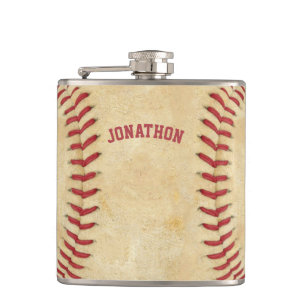 Personlig Baseball Red Sports Letted Fickplunta