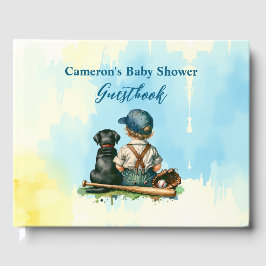 Personlig Baseball ThMB Shower Gästböcker