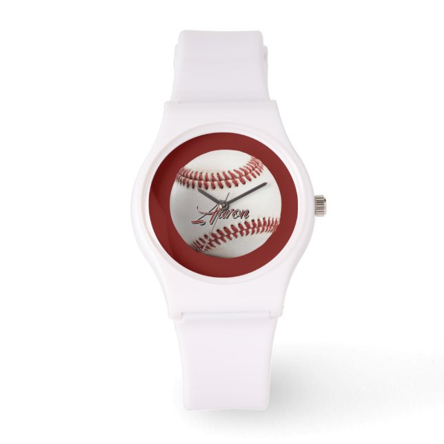 Personlig baseboll armbandsur (Framsida)