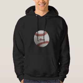 Personlig baseboll hoodie