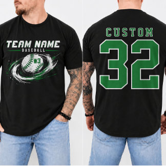 Personlig Baseboll Spel Dagens Lag T Shirt