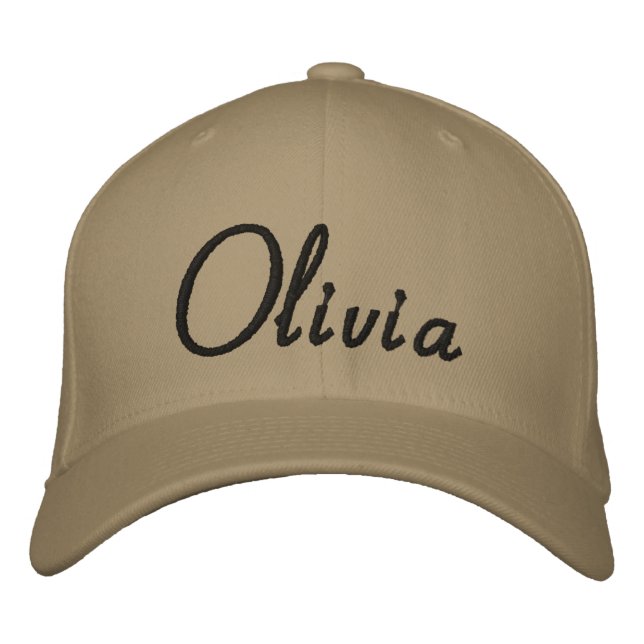 Personlig basebollmössa för herrar och barn broderad keps (Framsida)