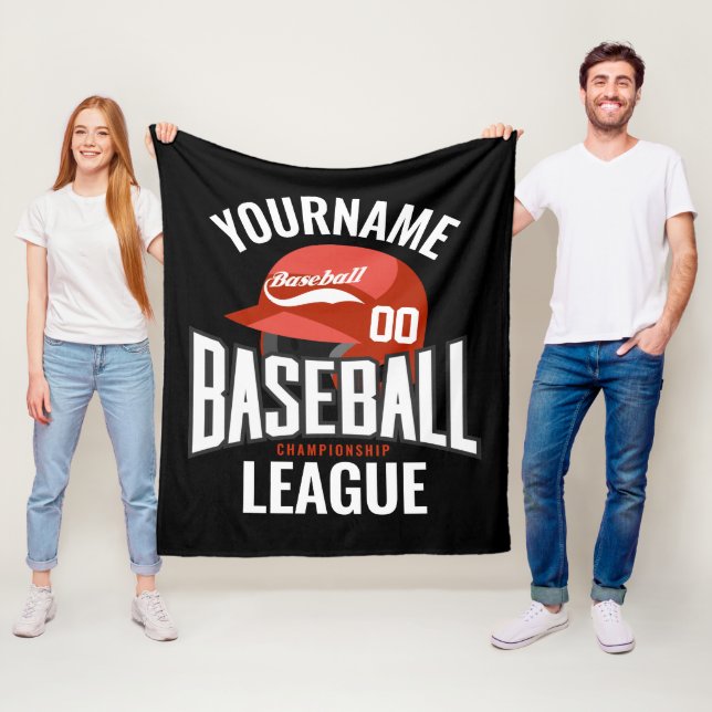 Personlig basebollspelare NAMN Team Champ Club  Fleecefilt (På plats)