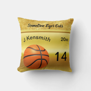 Personlig Basketball Champions League-design Kudde