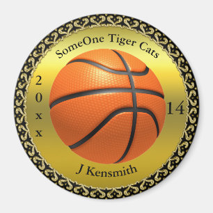 Personlig Basketball Champions League-design Magnet